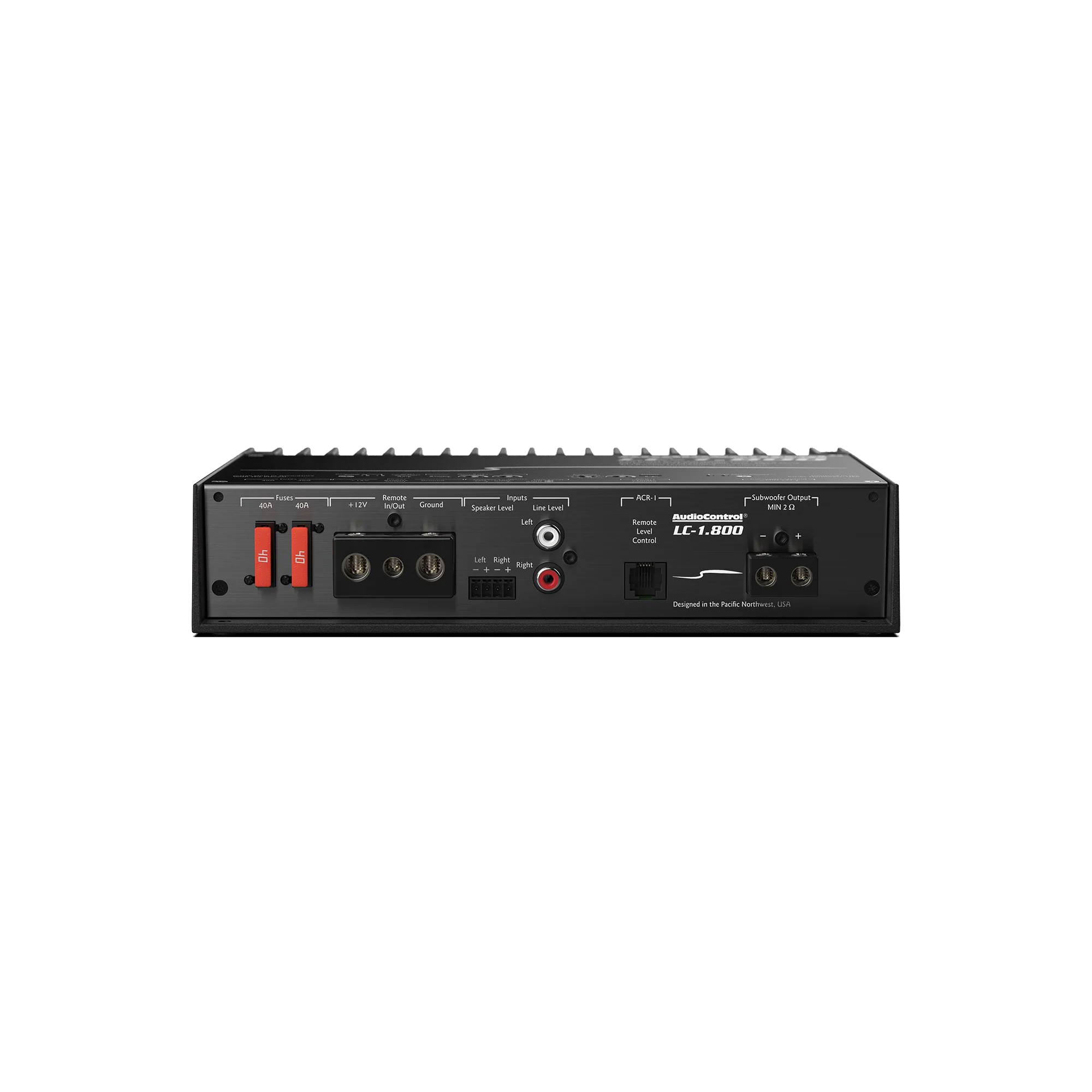 LC-1.800 High-Power Monoblock Amplifier w/AccuBASS - Image 4