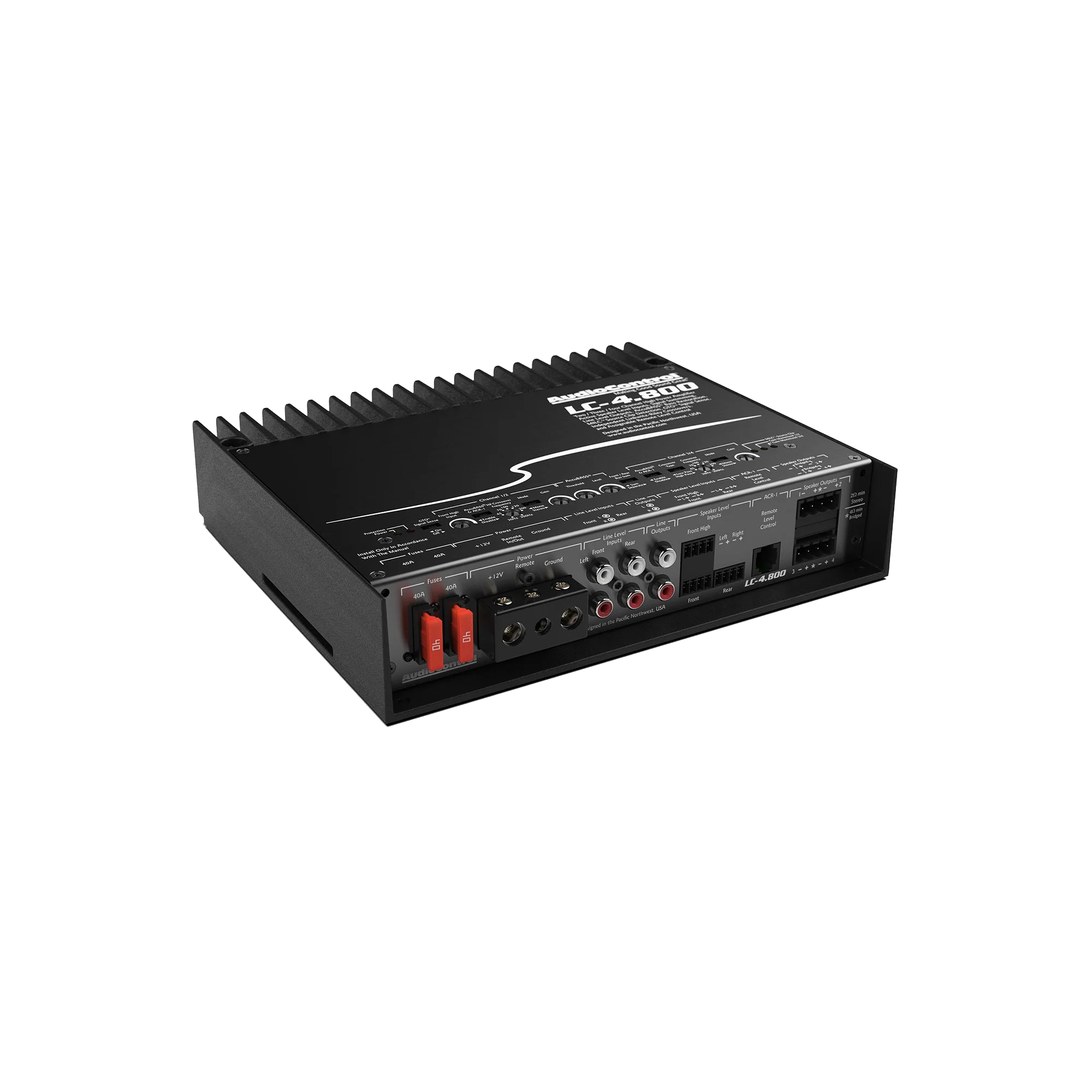 LC-4.800 High-Power 4-Channel Amplifier w/AccuBASS - Image 3