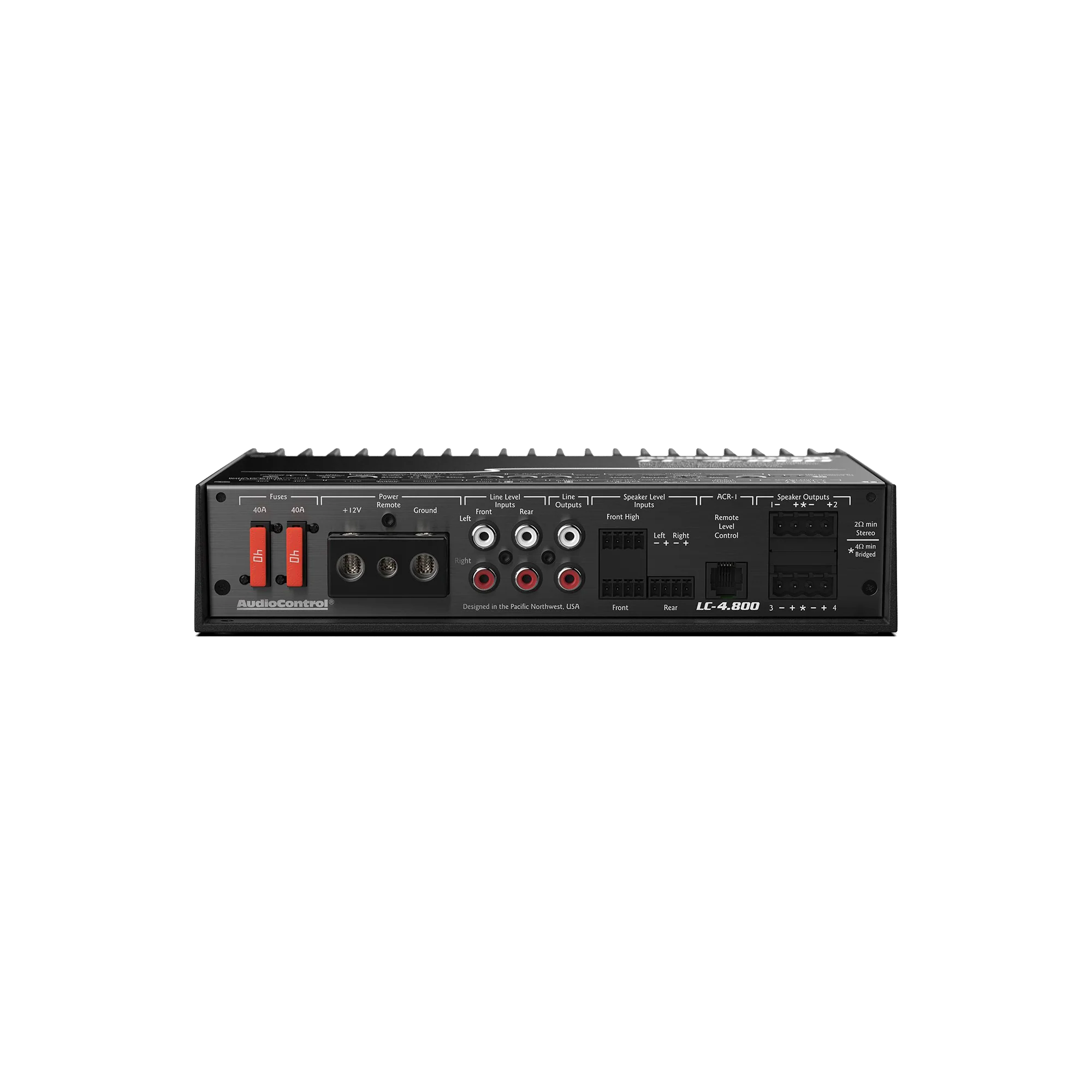 LC-4.800 High-Power 4-Channel Amplifier w/AccuBASS - Image 4