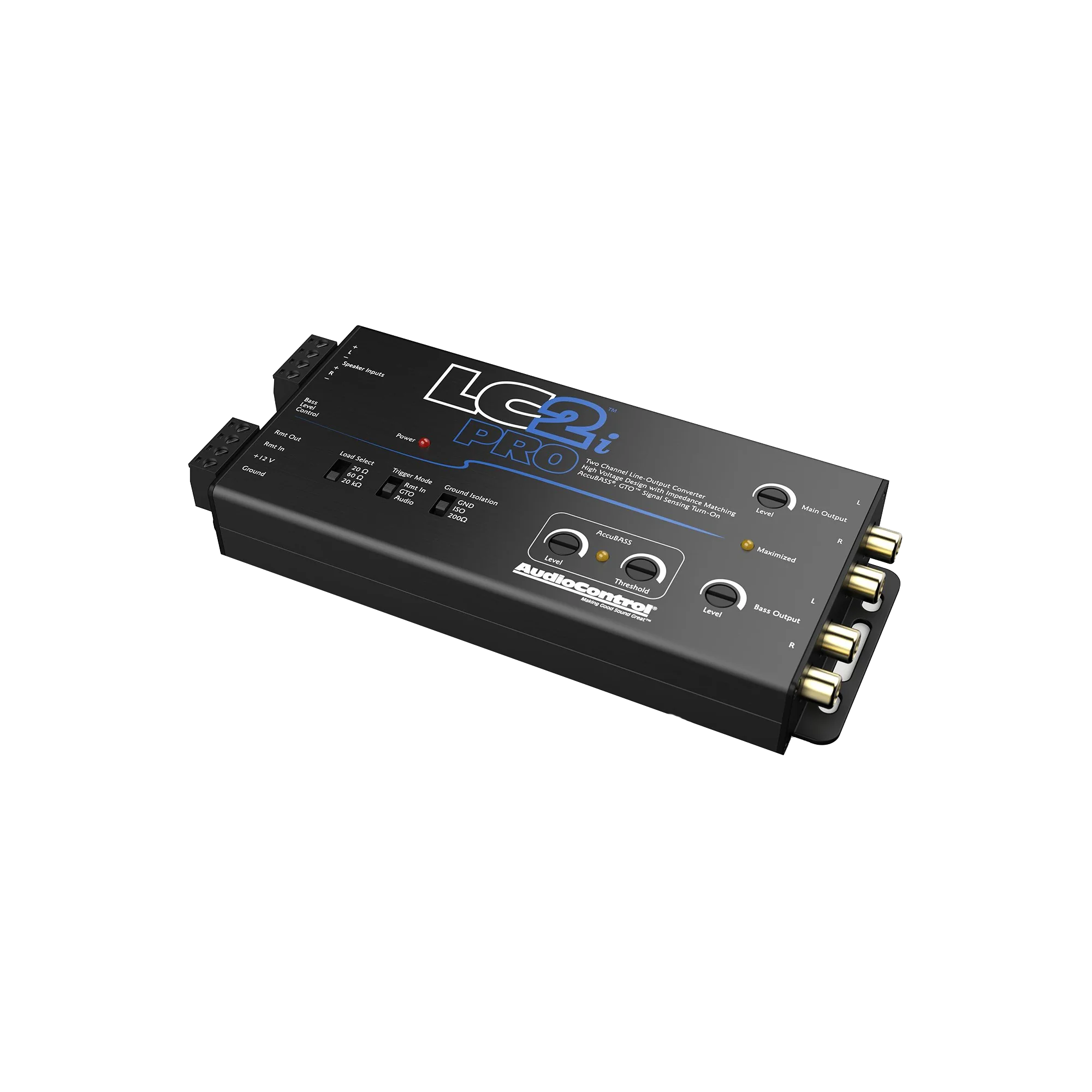 LC2i PRO 2-Channel Line Output Converter w/AccuBASS - Image 4